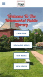 Mobile Screenshot of newmarketlibrary.org